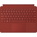 Microsoft Type Cover Keyboard/Cover Case Microsoft Surface Go 2, Surface Go Tablet, Poppy Red