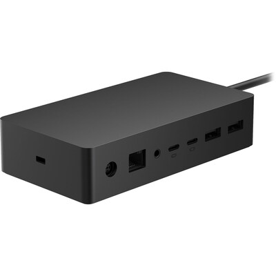 Microsoft Surface Dock 2 Dual Monitor Docking Station for Microsoft Surface Laptops, Black (SVS-00001)