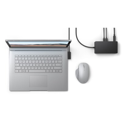 Microsoft Surface Dock 2 Dual Monitor Docking Station for Microsoft Surface Laptops, Black (SVS-00001)