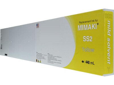 Clover Imaging Group Compatible Yellow Standard Yield Ink Cartridge Replacement for Mimaki SS2 (SPC-0411Y)