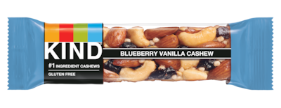 KIND Gluten Free Blueberry Vanilla & Cashew Nut Bar, 12 Bars/Box (PHW18039)