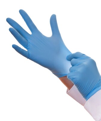 Powder Free Nitrile Exam Gloves, Latex Free, XL, 100/Box (NM3514-X)