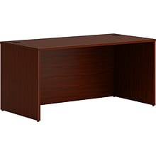 HON Mod 60 Table Desk, Traditional Mahogany (HLPLDS6030LTM1)