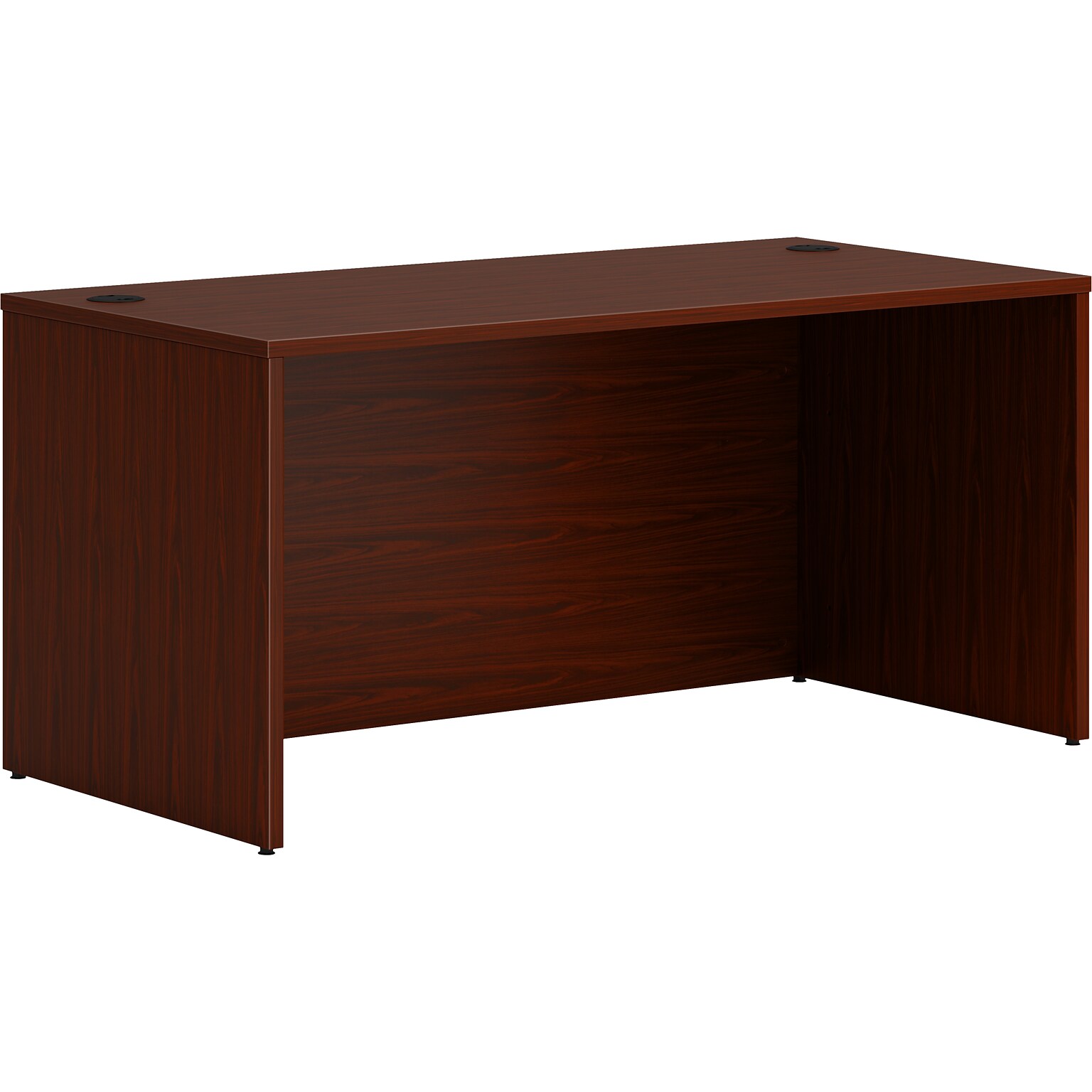 HON Mod 60 Table Desk, Traditional Mahogany (HLPLDS6030LTM1)