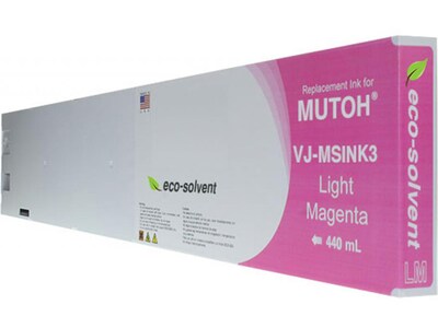 Clover Imaging Group Compatible Light Magenta Standard Yield Ink Cartridge Replacement for Mutoh (VJ-MSINK3-LM)