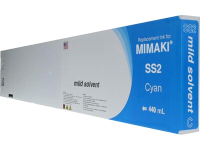 Clover Imaging Group Compatible Cyan Standard Yield Ink Cartridge Replacement for Mimaki SS2 (SPC-0380C)