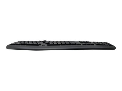 Adesso Tru-Form Media Wireless Ergonomic Keyboard and Optical Mouse Combo, Black (WKB-1600CB)