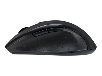 Adesso Tru-Form Media Wireless Ergonomic Keyboard and Optical Mouse Combo, Black (WKB-1600CB)
