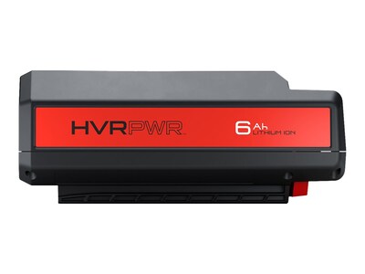 Hoover Rechargeable 6aH Lithium Battery, Lithium Ion, Black/Red, Each (CH27260)