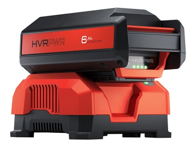 Hoover Rechargeable 6aH Lithium Battery, Lithium Ion, Black/Red, Each (CH27260)