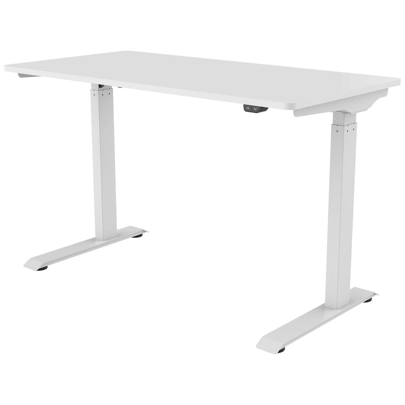 FlexiSpot 48W Electric Adjustable Standing Desk, White (EC9W)