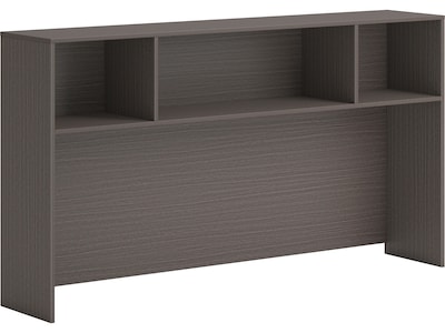 HON Mod 72 W Desktop Hutch, Slate Teak (HONLDH72LS1)