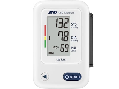 A&D Medical Digital Wrist Blood Pressure Monitor, Adult (UB-525)