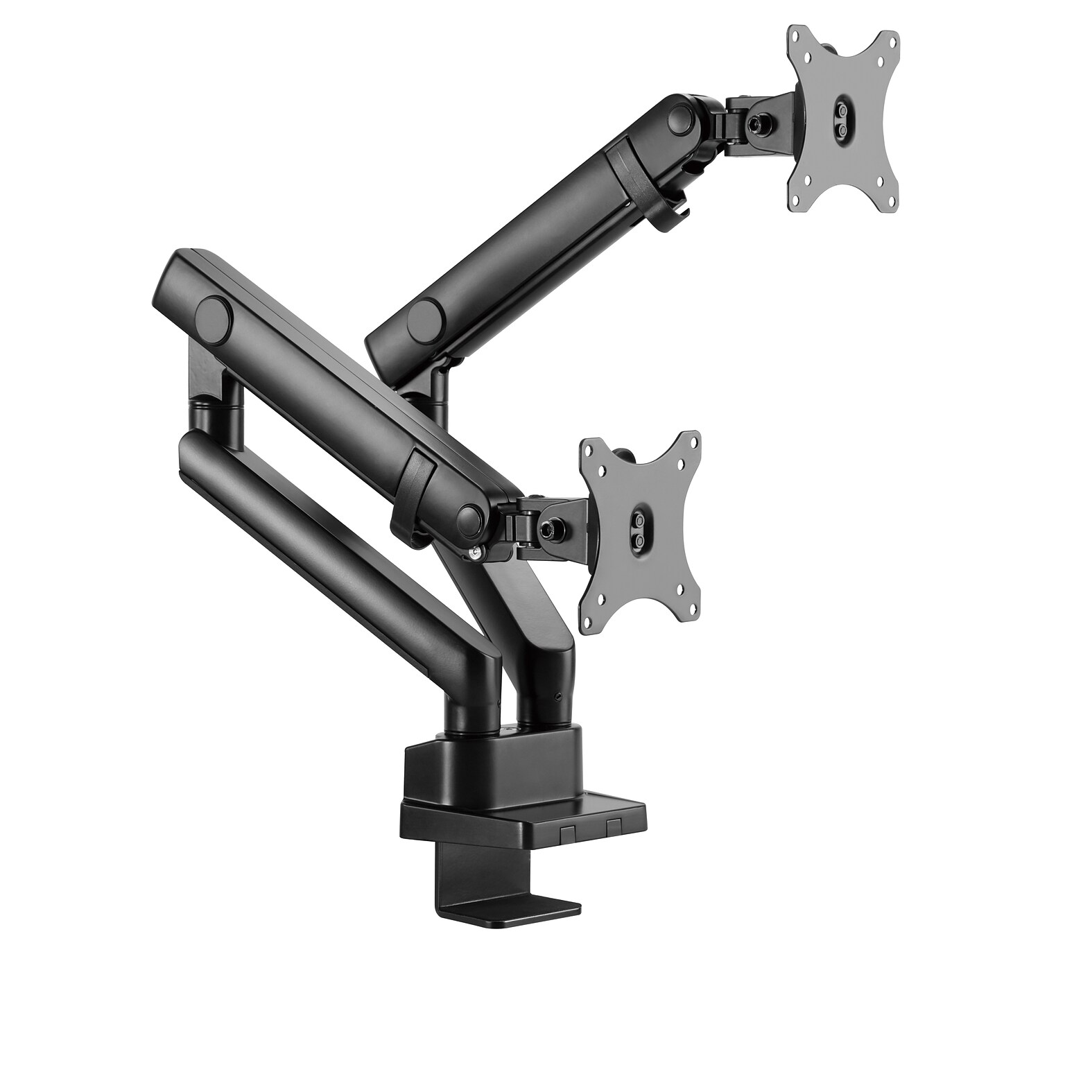 Amer Mounts Adjustable Monitor Arm, Up to 32, Black (HYDRA2B)