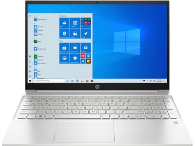 HP 15.6 Laptop, Intel i5, 12GB Memory, 256GB SSD, Windows 10, Silver (15-eg0065st)