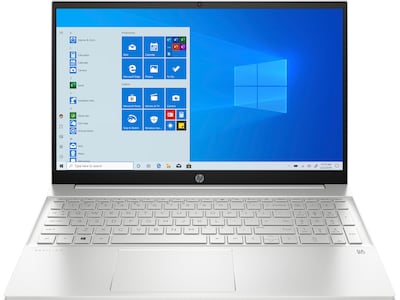 HP 15.6 Laptop, Intel i7, 12GB Memory, 512GB SSD, Windows 10, Silver (15-eg0067st)