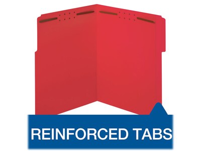 Pendaflex Recycled Reinforced Classification Folder, Letter Size, Red, 50/Box (22740)