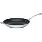 Cuisinart Stainless Steel 12" Frying Pan, Silver (FCT22-30HNS)