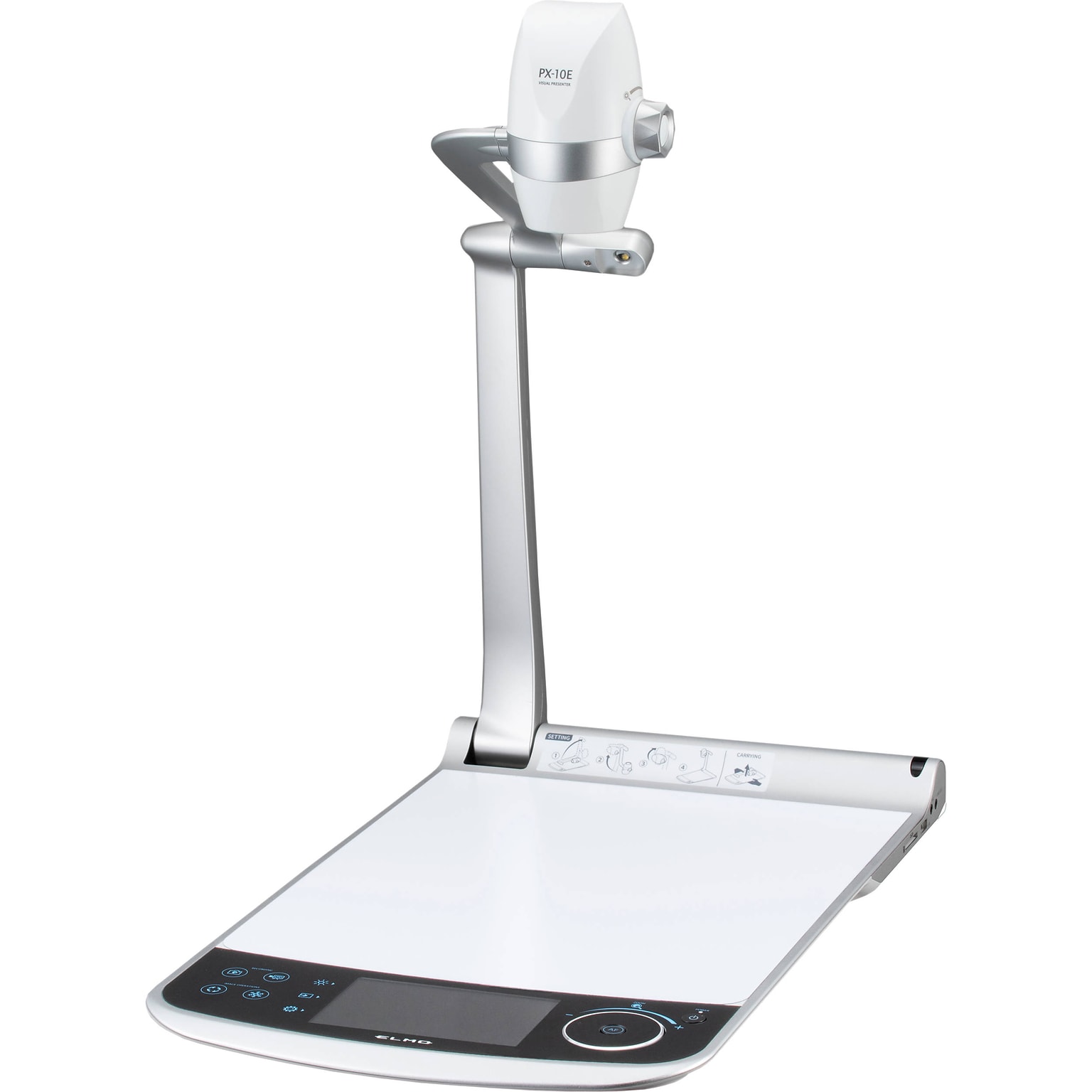 ELMO PX-10E Document Camera, Silver (1376)