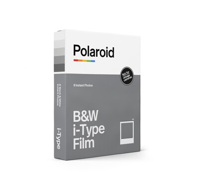 Polaroid Black & White i-Type Instant Film, 8 Exposures (6001)