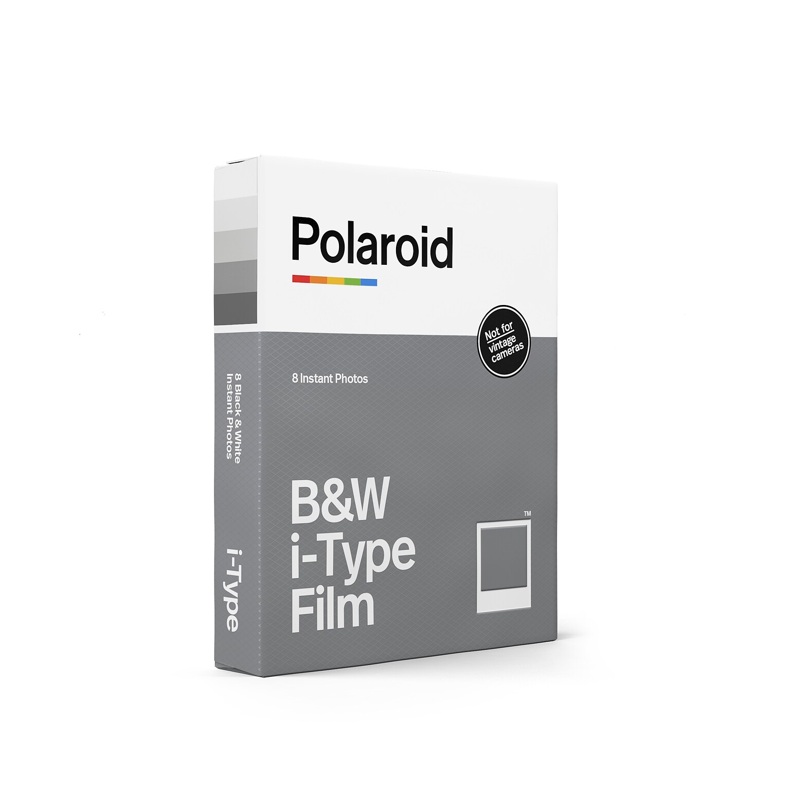 Polaroid Black & White i-Type Instant Film, 8 Exposures (6001)