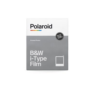 Polaroid Black & White i-Type Instant Film, 8 Exposures (6001)