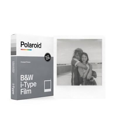 Polaroid Black & White i-Type Instant Film, 8 Exposures (6001)