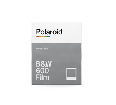 Polaroid Black & White 600 Instant Film, 8 Exposures (6003)