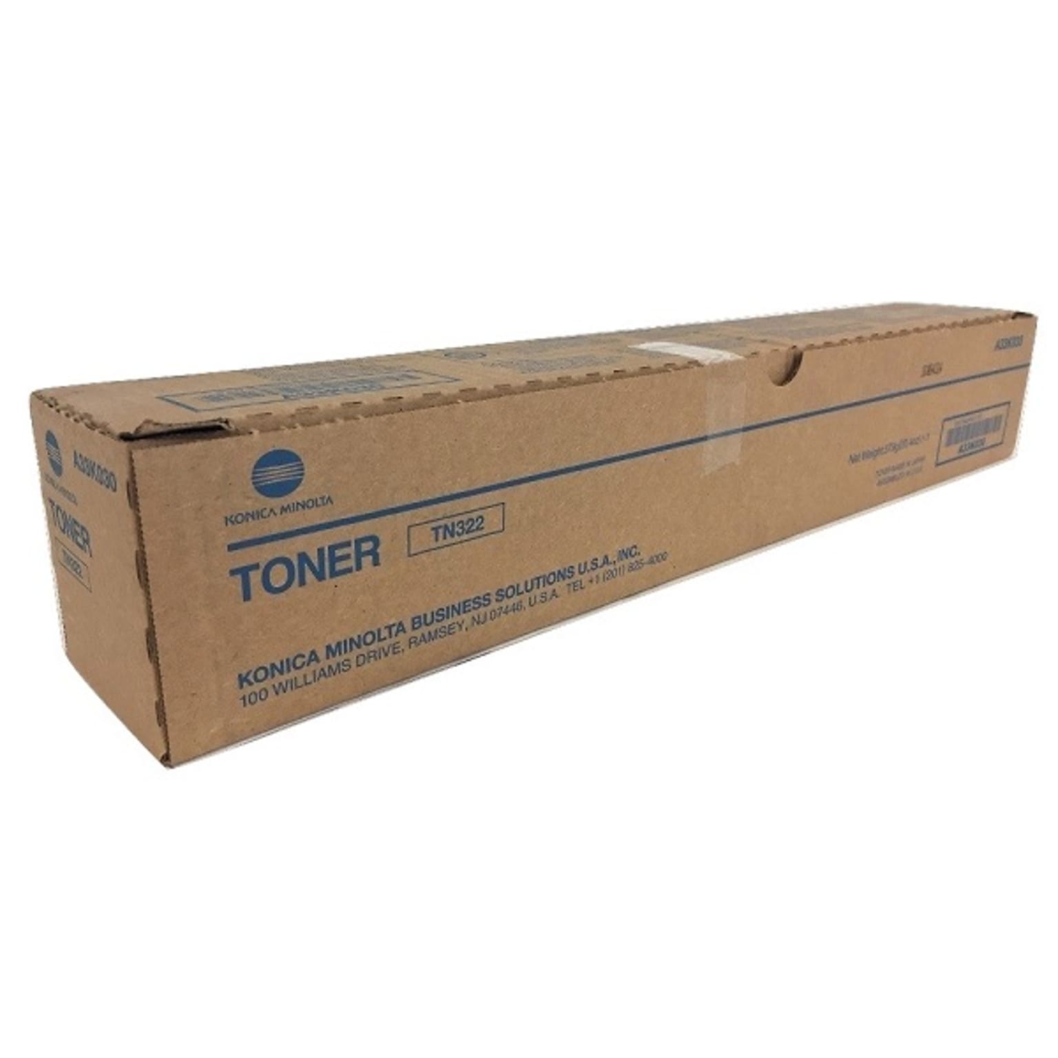 Konica Minolta TN-322 Black Standard Yield Toner Cartridge (A33K030)