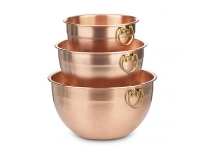 Cuisinart Mixing Bowl Set, Copper Classic (CCMB-3P)