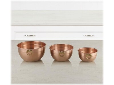 Cuisinart Mixing Bowl Set, Copper Classic (CCMB-3P)