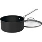 Cuisinart Chefs Classic Aluminum 3 Qt. Saucepan with Cover, Black (6193-20)