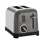 Cuisinart 2-Slice Pop-Up Toaster, Black/Stainless Steel (CPT-160BKS)