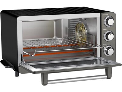 Cuisinart 6-Slice Toaster Oven Broiler, Black/Stainless Steel (TOB-60N1BKS2)