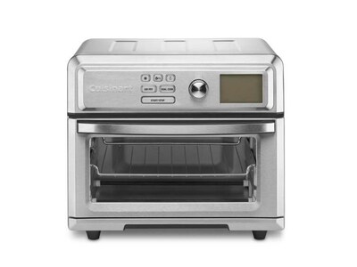 Cuisinart Digital AirFryer 6-Slice Toaster Oven, Stainless Steel (TOA-65)
