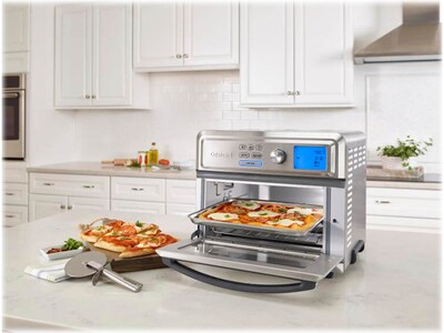 Cuisinart Digital AirFryer 6-Slice Toaster Oven, Stainless Steel (TOA-65)