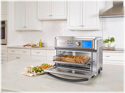 Cuisinart Digital AirFryer 6-Slice Toaster Oven, Stainless Steel (TOA-65)