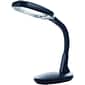 Lavish Home Sunlight Compact Fluorescent (CFL) Desk Lamp, 22"H, Black (72-0893)
