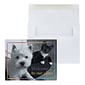 Custom Pet Welcome Greeting Cards, With Envelopes, 5-3/8" x 4-1/4", 25 Cards per Set