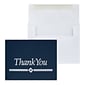 Custom Thank You Greeting Cards with Foil, With Envelopes, 4-1/4 x 5-3/8, 25 Cards per Set