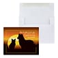 Custom Cat/Dog Memory Sympathy Cards, With Envelopes, 5-3/8" x 4-1/4", 25 Cards per Set
