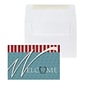 Custom Dental Welcome Greeting Cards, With Envelopes, 4" x 6", 25 Cards per Set