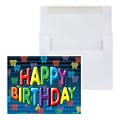 Custom Dental Happy Birthday Greeting Cards, With Envelopes, 5-3/8 x 4-1/4, 25 Cards per Set