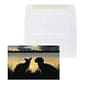Custom Cat/Dog Reflection Greeting Cards, With Envelopes, 6" x 4", 25 Cards per Set