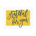 Custom Grateful Thank You Cards, With Envelopes, 7 x 5, 25 Cards per Set