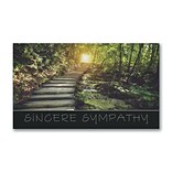 Custom Path of Sympathy Cards, With Envelopes, 8 x 4-11/16, 25 Cards per Set