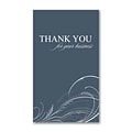 Custom Business Appreciation Thank You Cards, With Envelopes, 4-11/16 x 8, 25 Cards per Set
