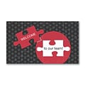 Custom Puzzle Complete Welcome Cards, With Envelopes, 8 x 4-11/16, 25 Cards per Set