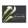 Custom The Beauty of Lilies Sympathy Cards, With Envelopes, 7-7/8 x 5-5/8, 25 Cards per Set