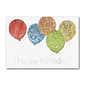 Custom Silver Patterns Birthday Cards, With Envelopes, 7-7/8 x 5-5/8, 25 Cards per Set